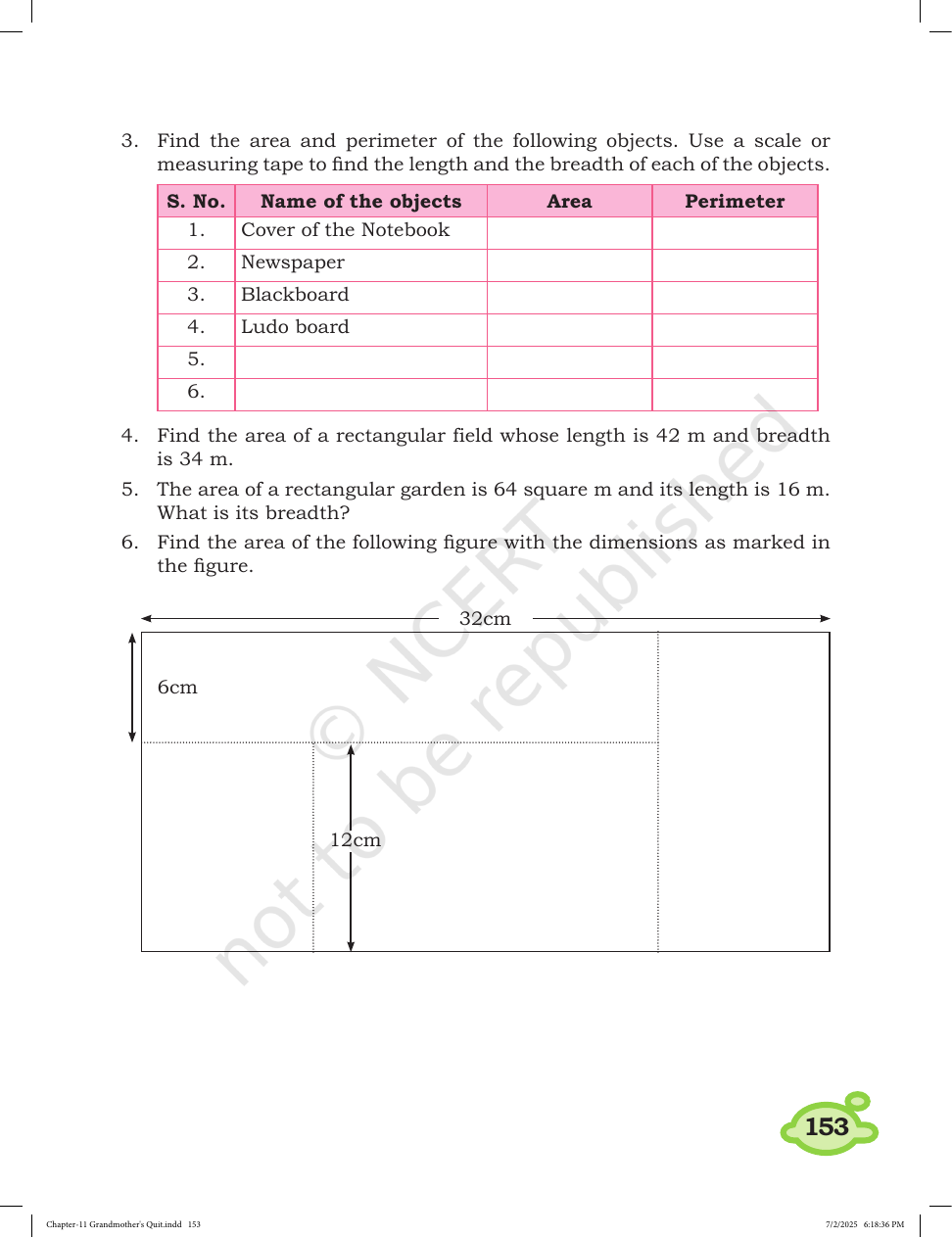 Page 12 of Area and its Boundary