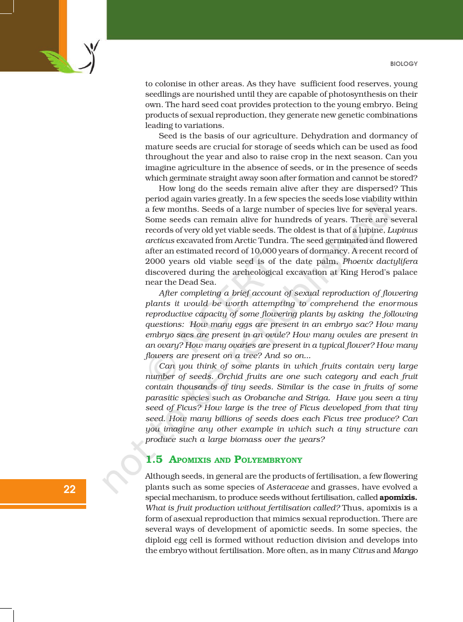 Page 22 of Sexual Reproduction in Flowering Plants