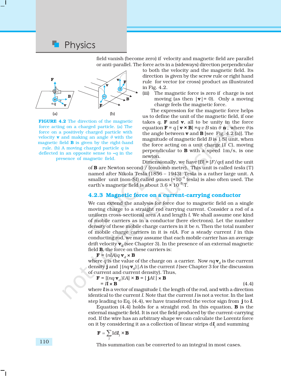 Page 4 of Moving Charges and Magnetism