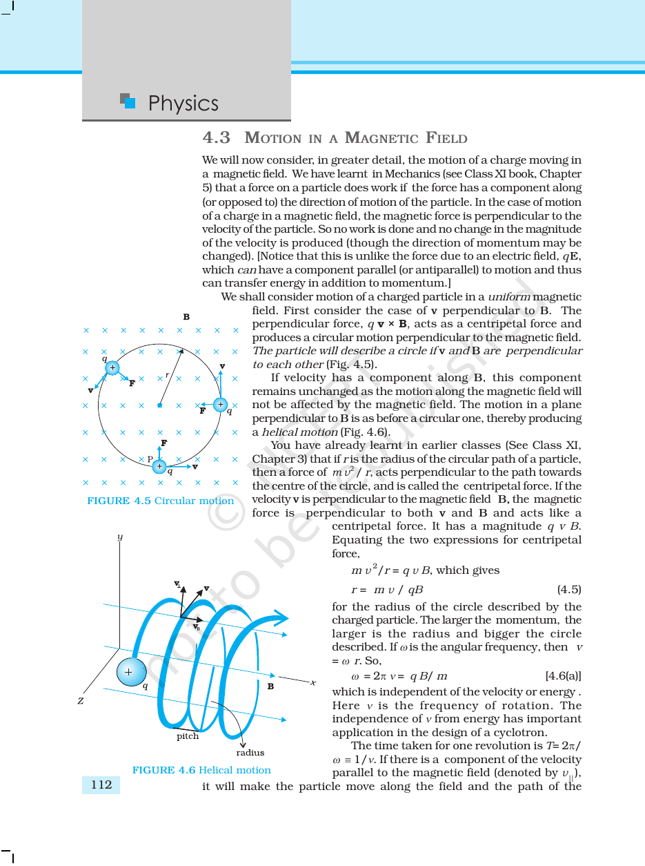 Page 6 of Moving Charges and Magnetism
