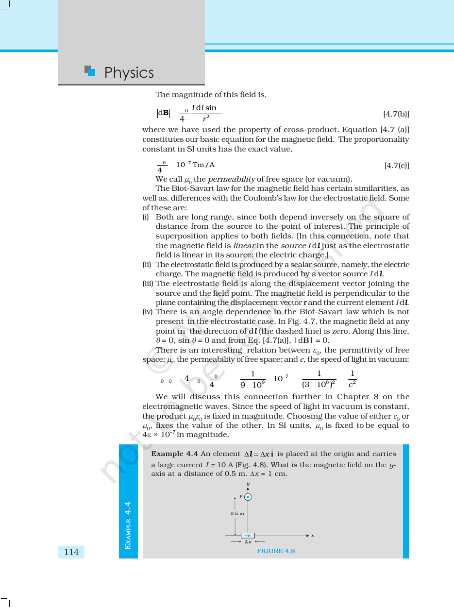 Page 8 of Moving Charges and Magnetism