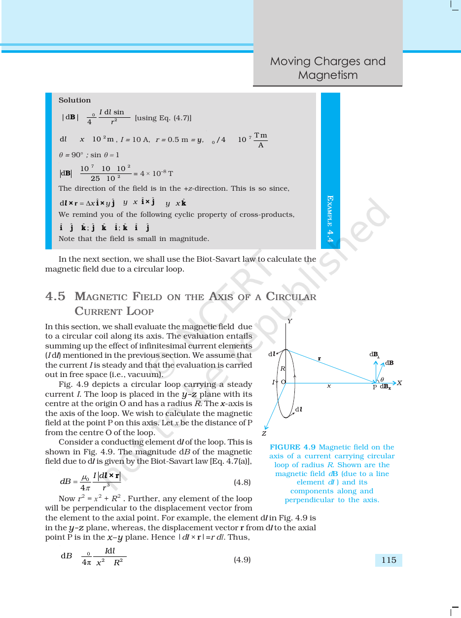Page 9 of Moving Charges and Magnetism