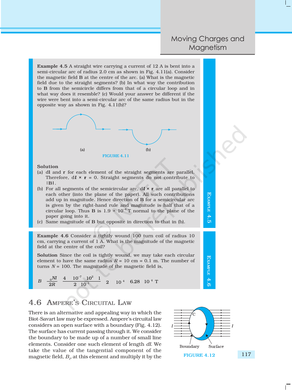 Page 11 of Moving Charges and Magnetism