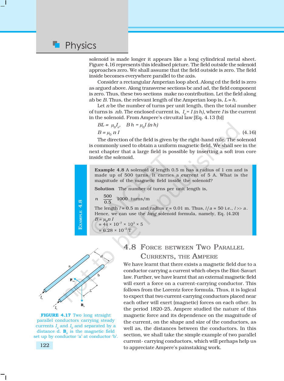 Page 16 of Moving Charges and Magnetism