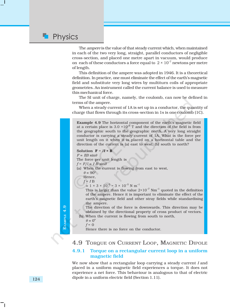 Page 18 of Moving Charges and Magnetism