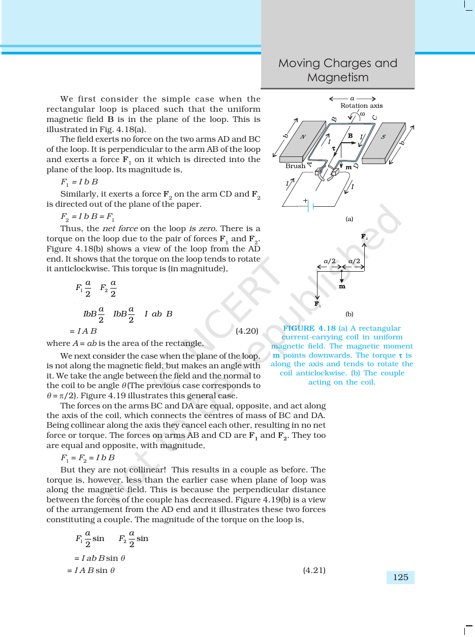 Page 19 of Moving Charges and Magnetism