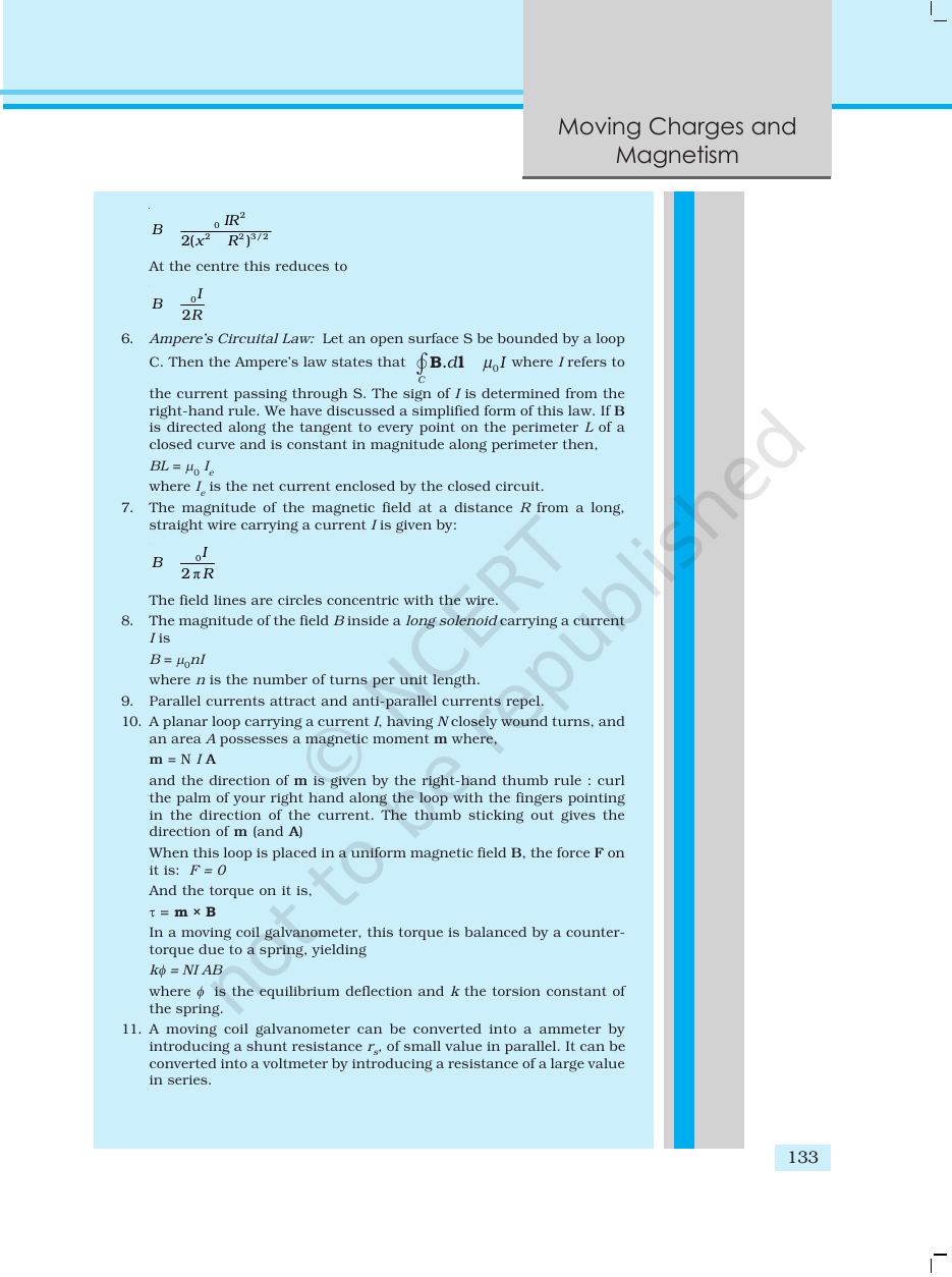 Page 27 of Moving Charges and Magnetism
