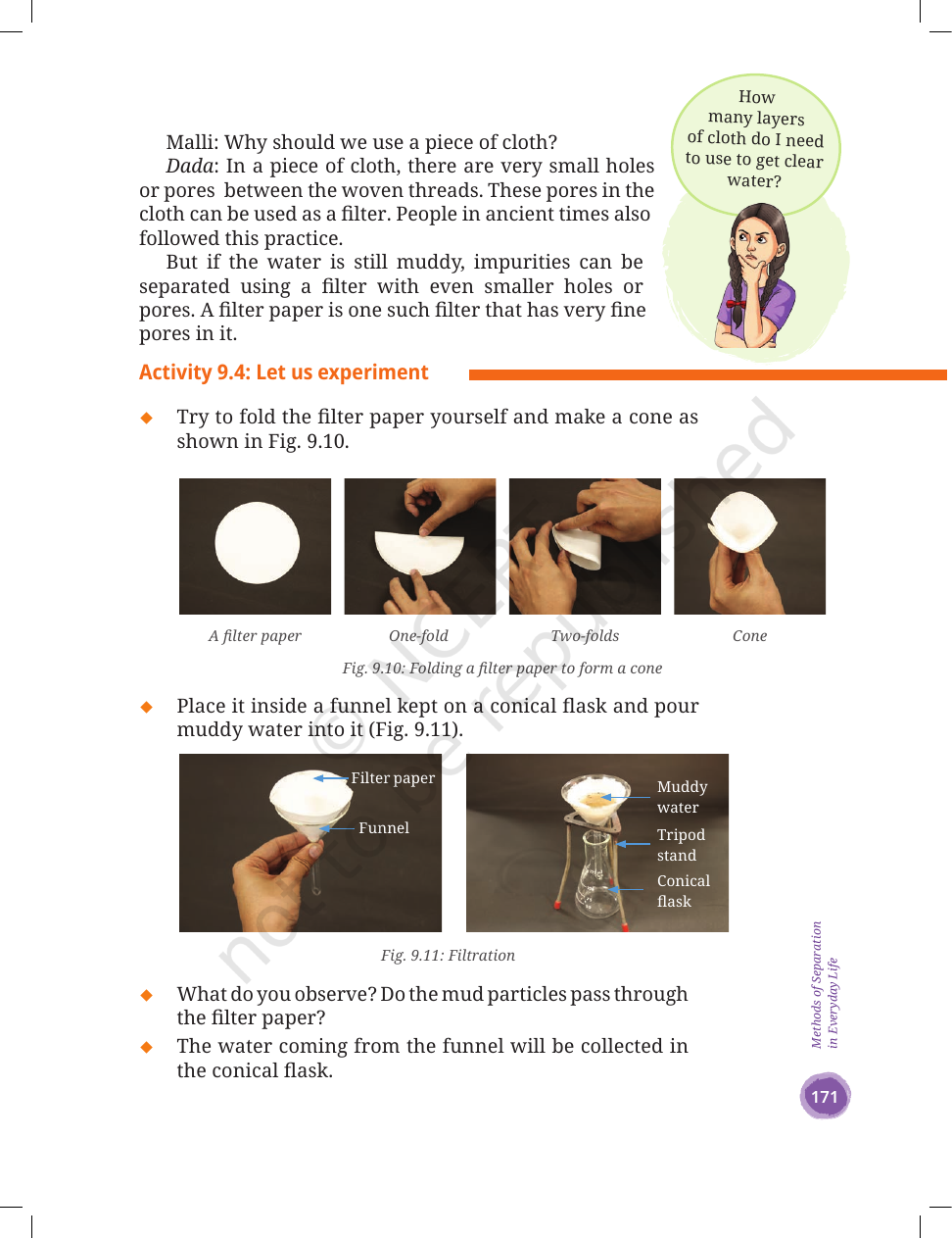 Page 9 of Methods of Separation in Everyday Life