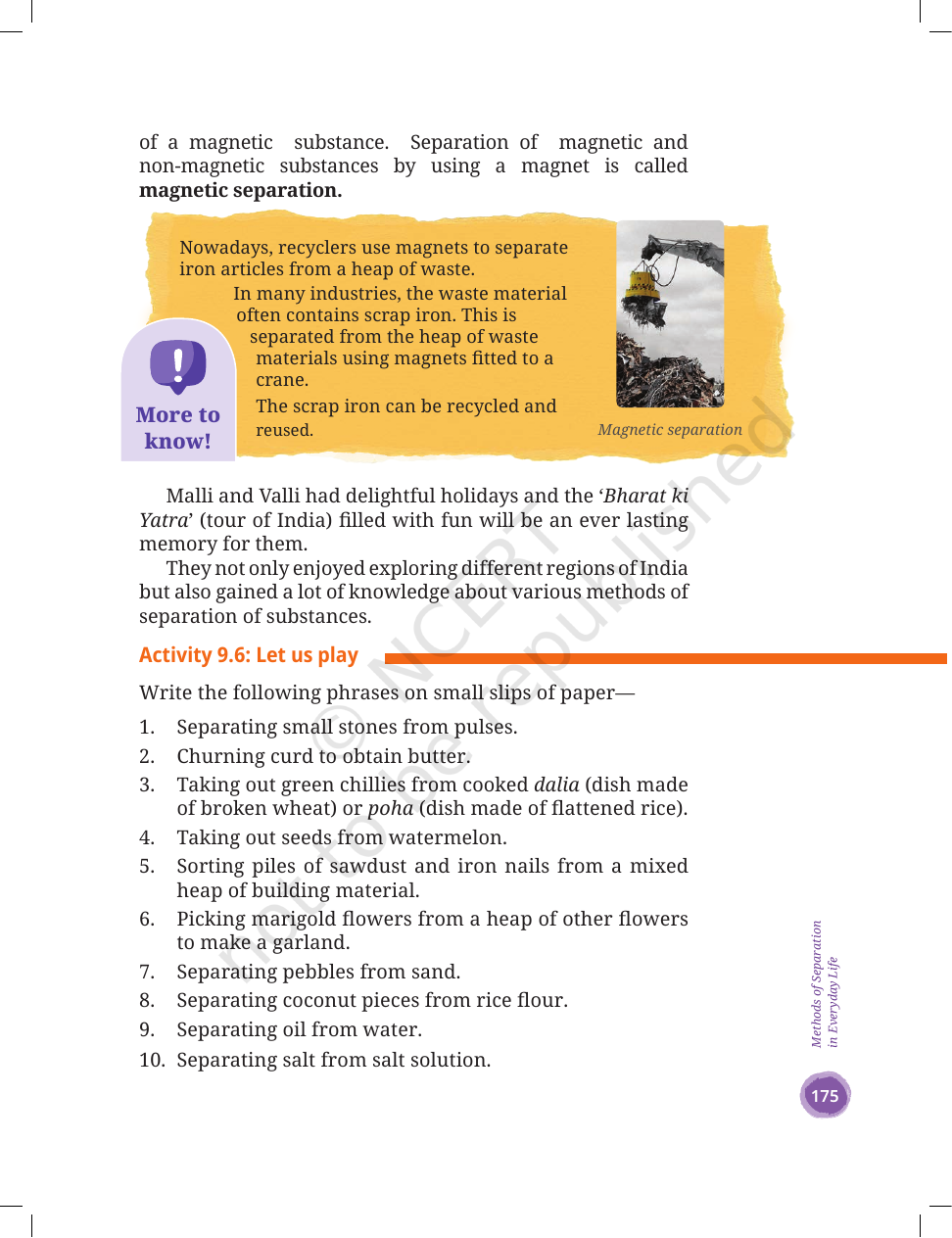 Page 13 of Methods of Separation in Everyday Life