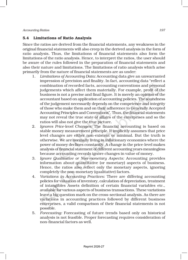 Page 4 of Accounting Ratios