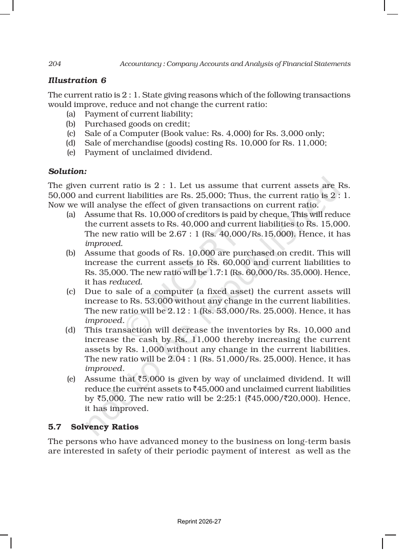 Page 11 of Accounting Ratios
