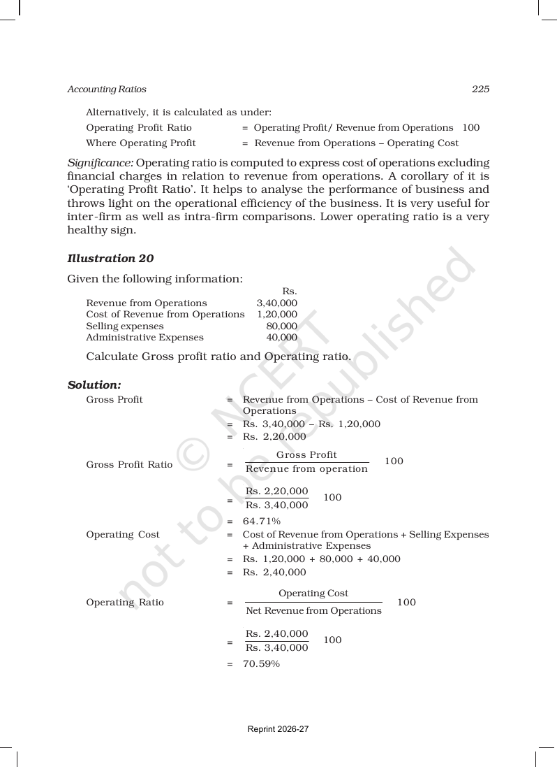 Page 32 of Accounting Ratios