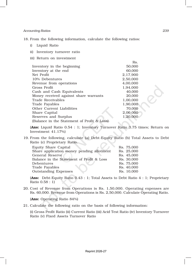 Page 46 of Accounting Ratios