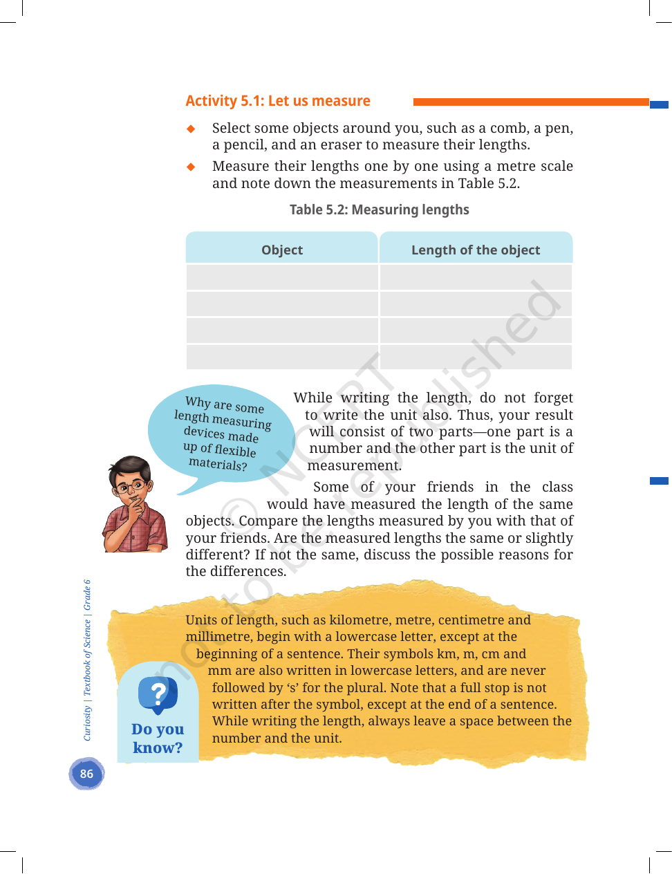 Page 8 of Measurement of Length and Motion