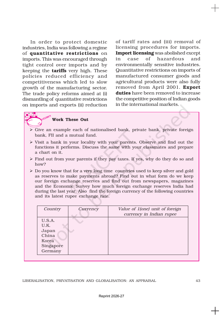Page 8 of Liberalisation, Privatisation and Globalisation: An Appraisal