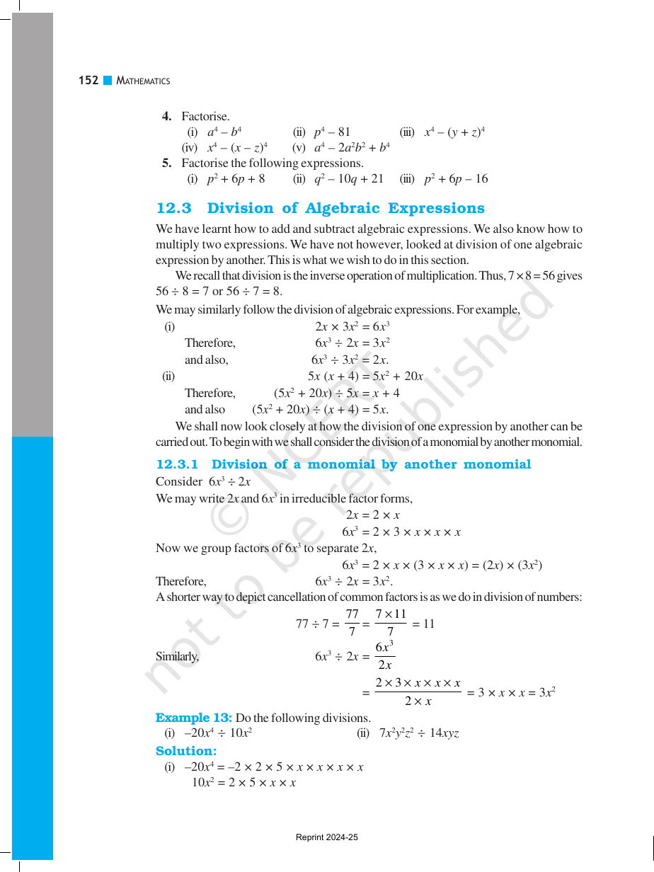 Page 8 of Factorisation