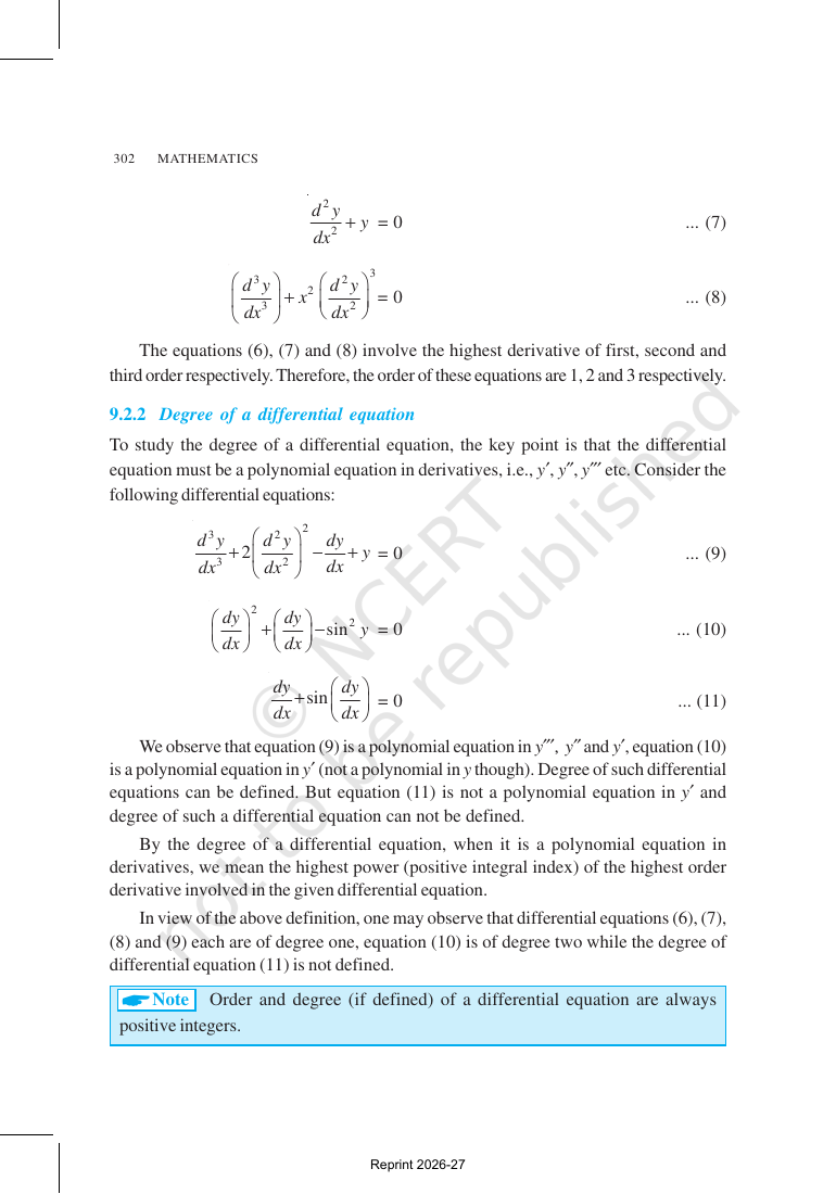 Page 3 of Differential Equations