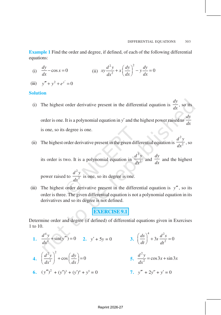 Page 4 of Differential Equations