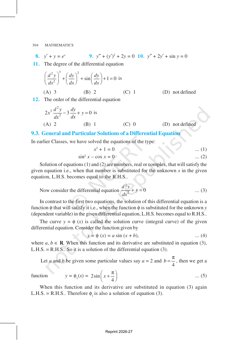 Page 5 of Differential Equations