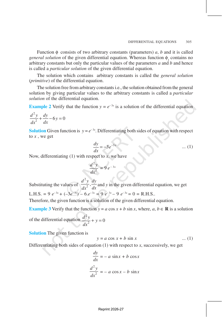 Page 6 of Differential Equations