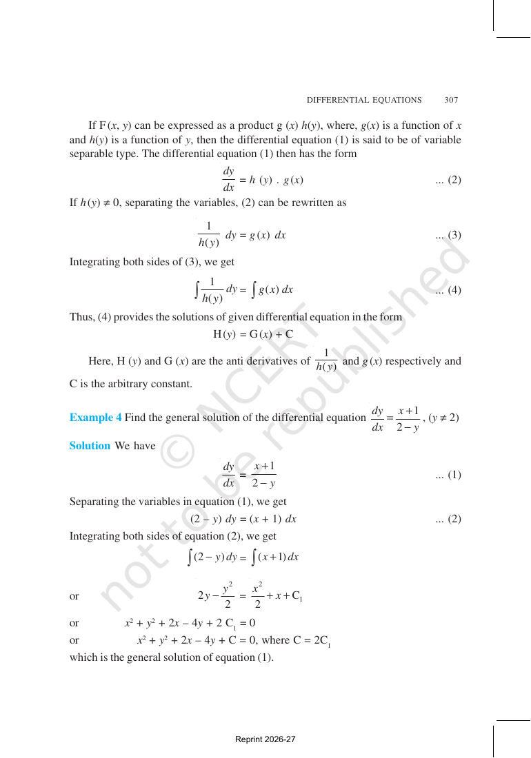 Page 8 of Differential Equations
