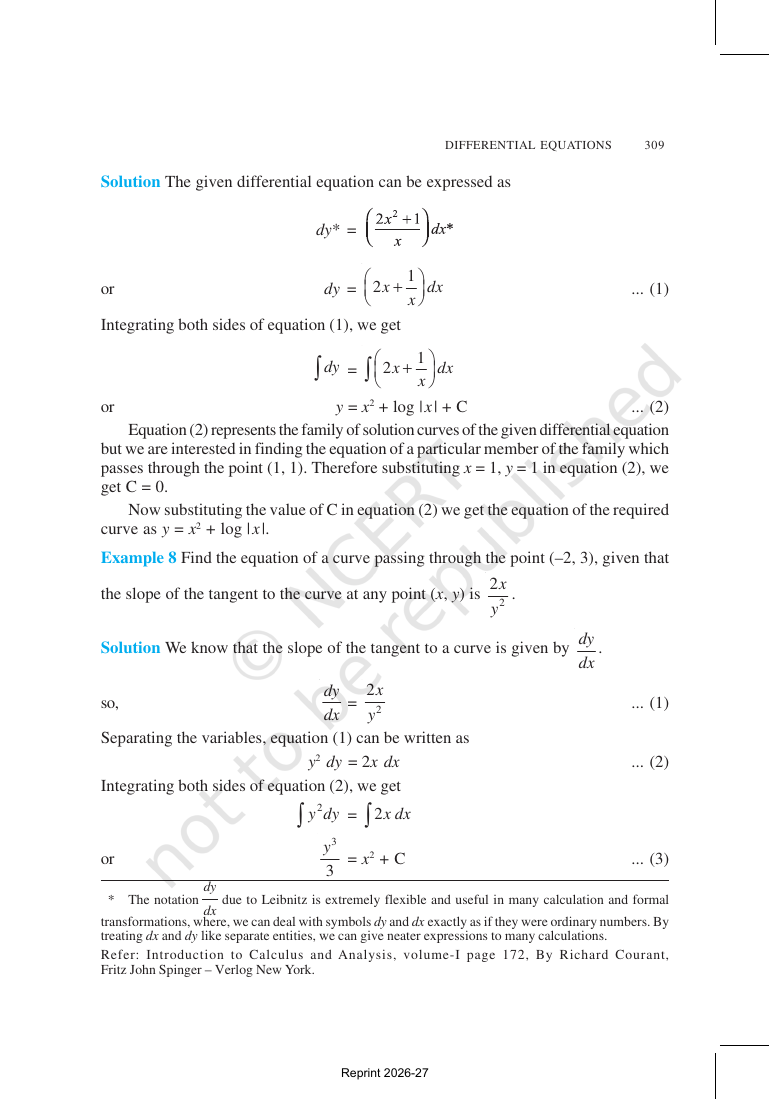Page 10 of Differential Equations