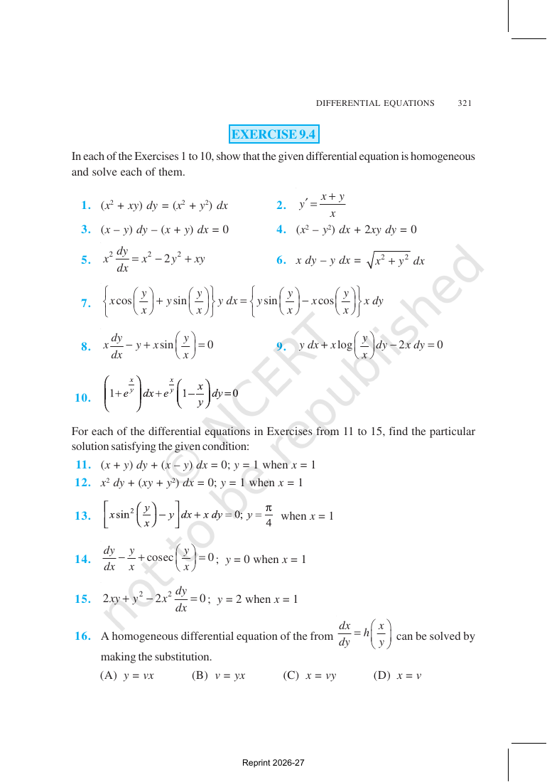 Page 22 of Differential Equations