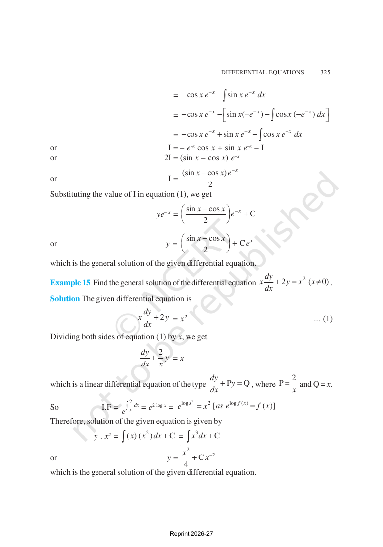 Page 26 of Differential Equations