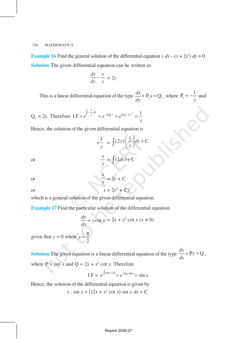 Page 27 of Differential Equations
