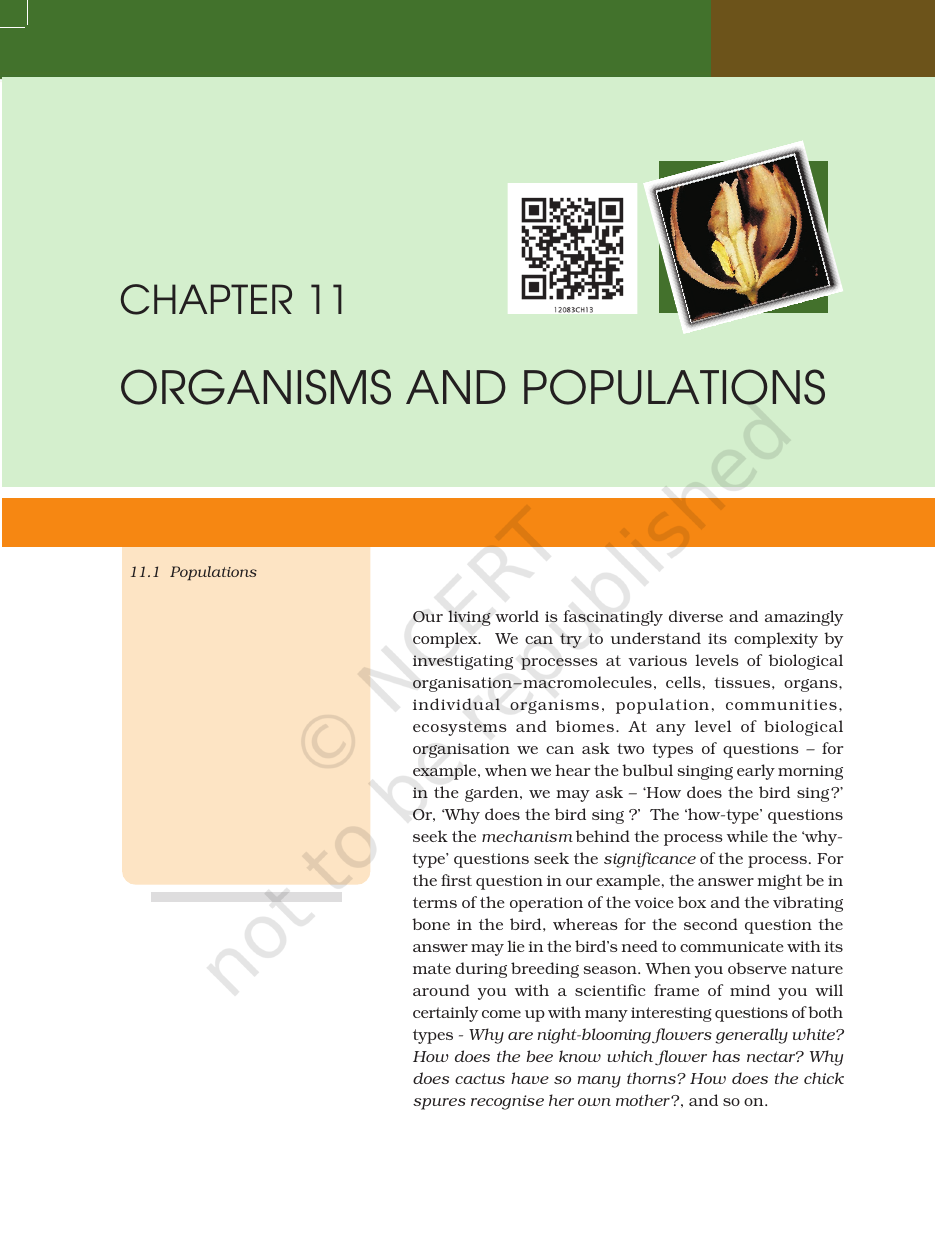 Page 3 of Organisms and Populations