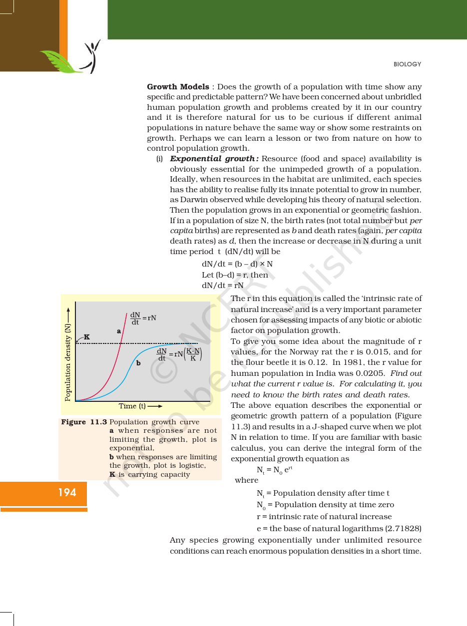 Page 7 of Organisms and Populations