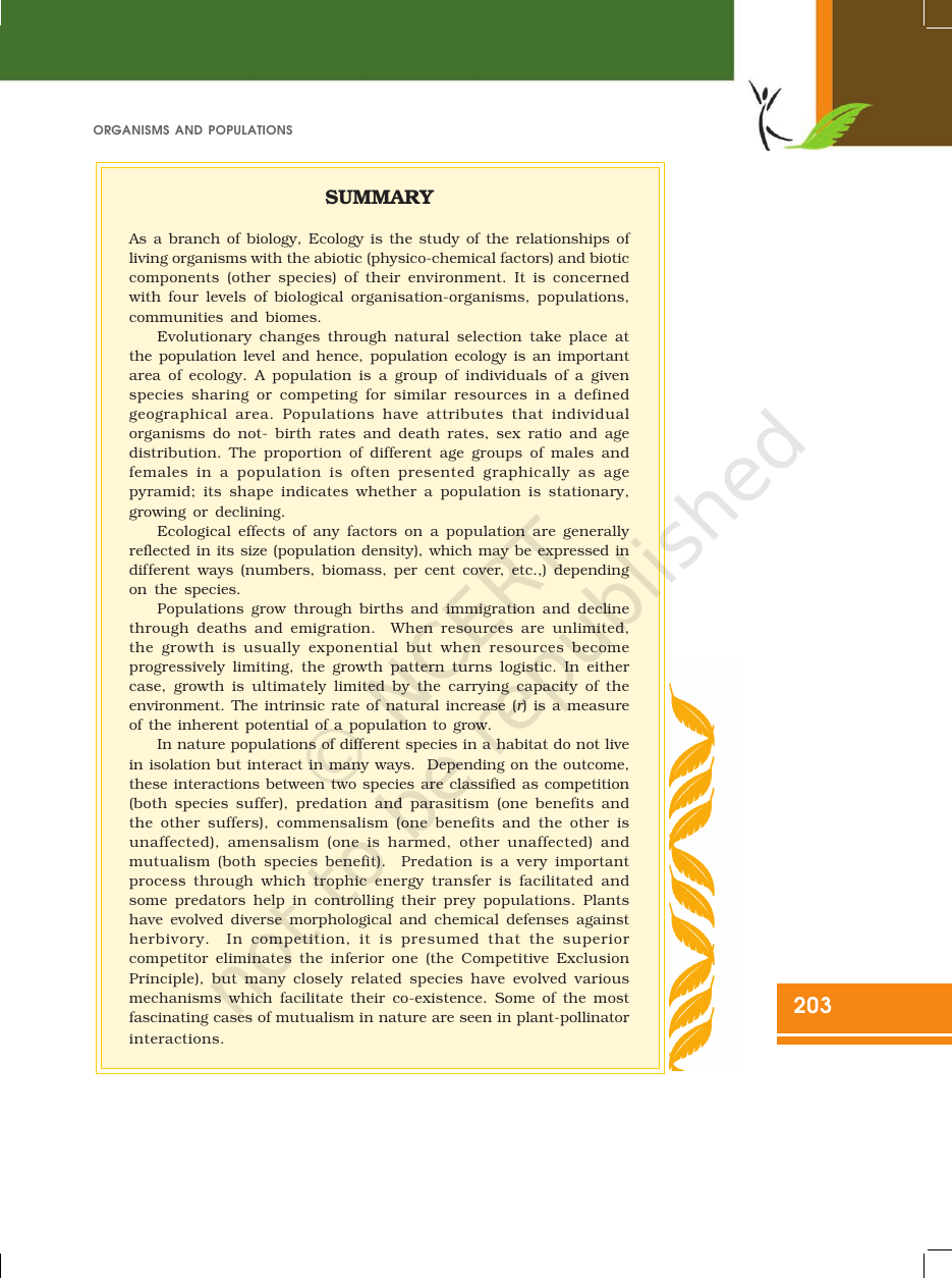Page 16 of Organisms and Populations