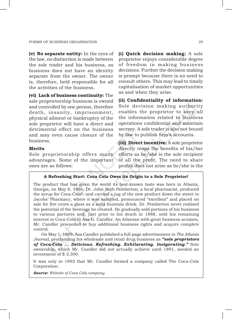 Page 4 of Forms of Business Organisation