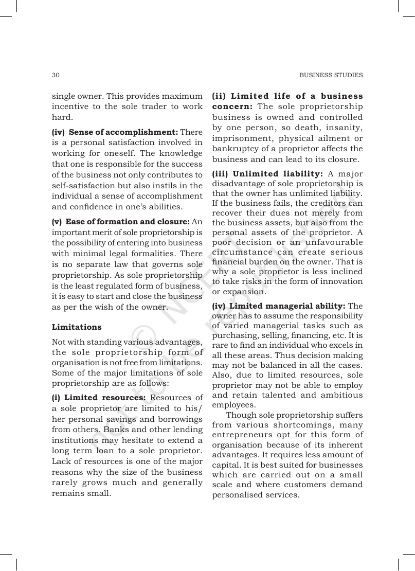 Page 5 of Forms of Business Organisation