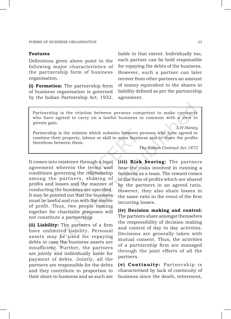 Page 8 of Forms of Business Organisation