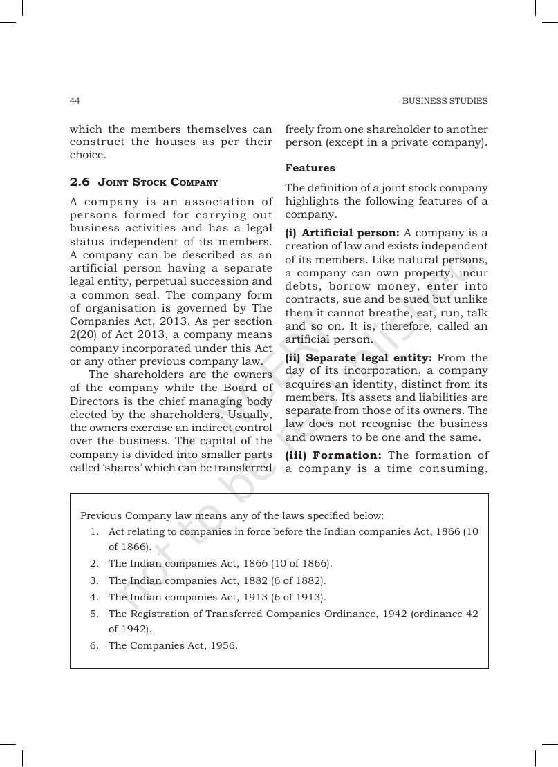 Page 19 of Forms of Business Organisation