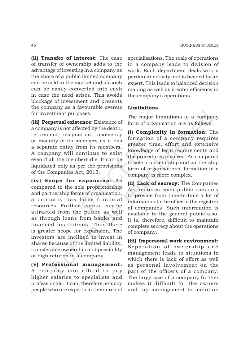 Page 21 of Forms of Business Organisation