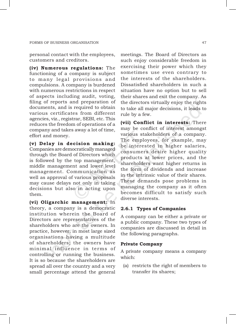 Page 22 of Forms of Business Organisation