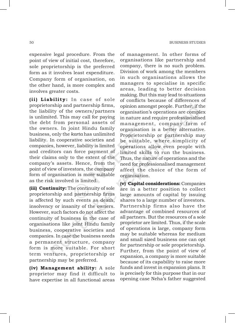 Page 25 of Forms of Business Organisation