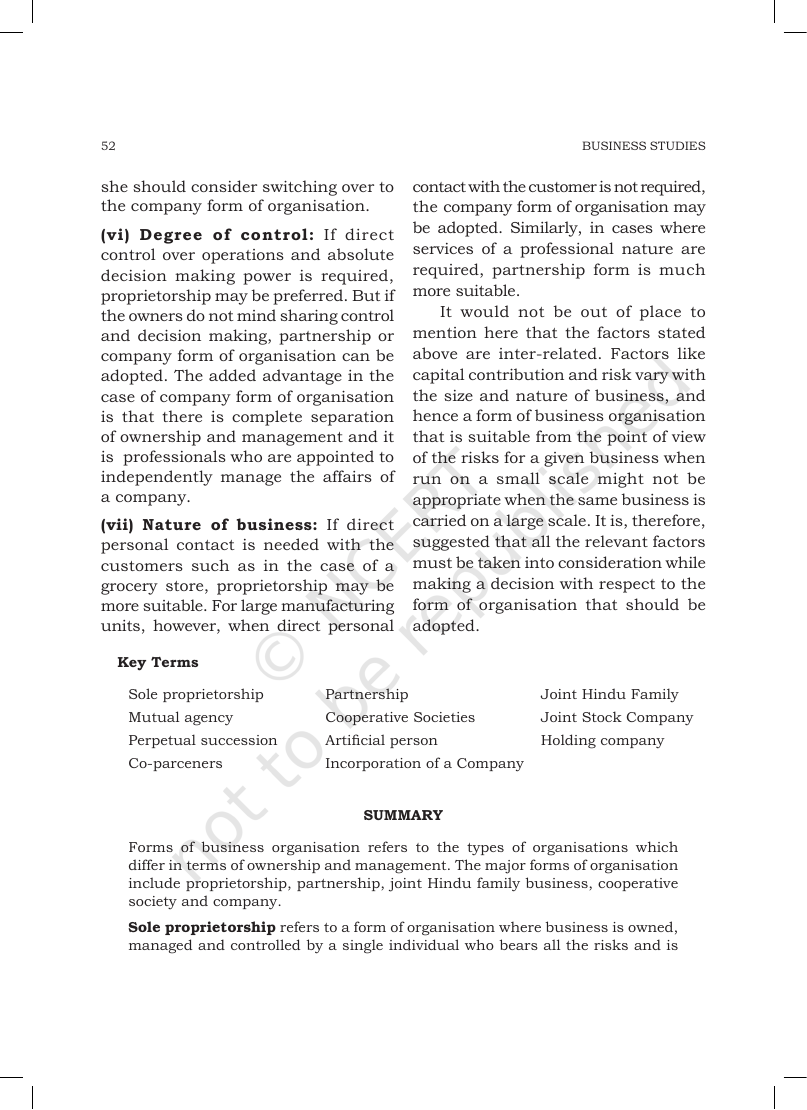 Page 27 of Forms of Business Organisation