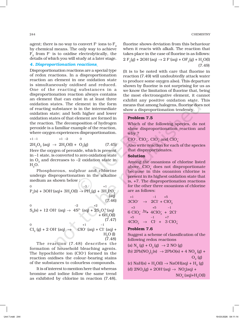 Page 10 of Redox Reactions