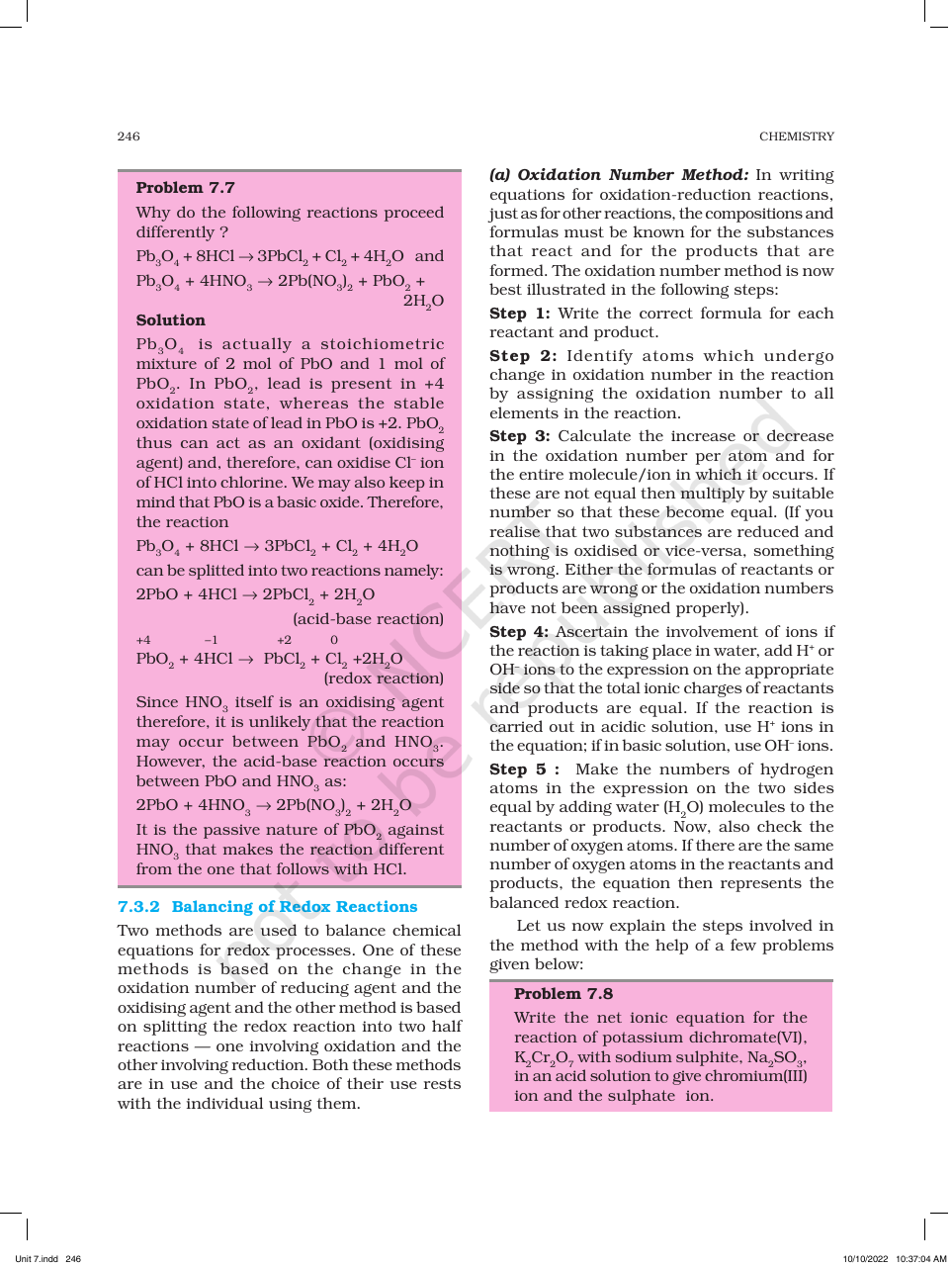 Page 12 of Redox Reactions