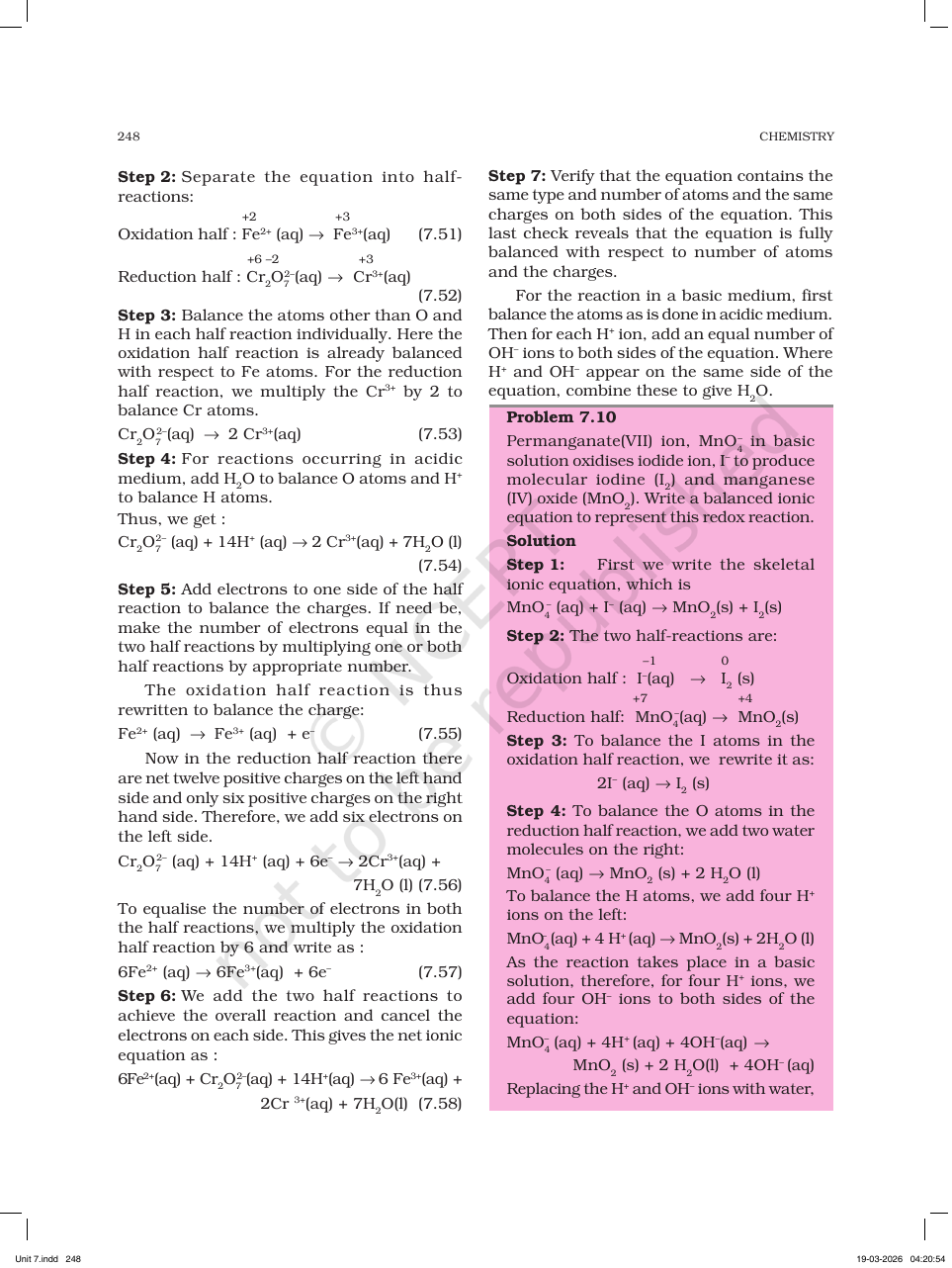 Page 14 of Redox Reactions