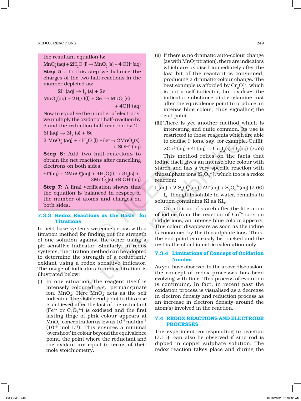 Page 15 of Redox Reactions