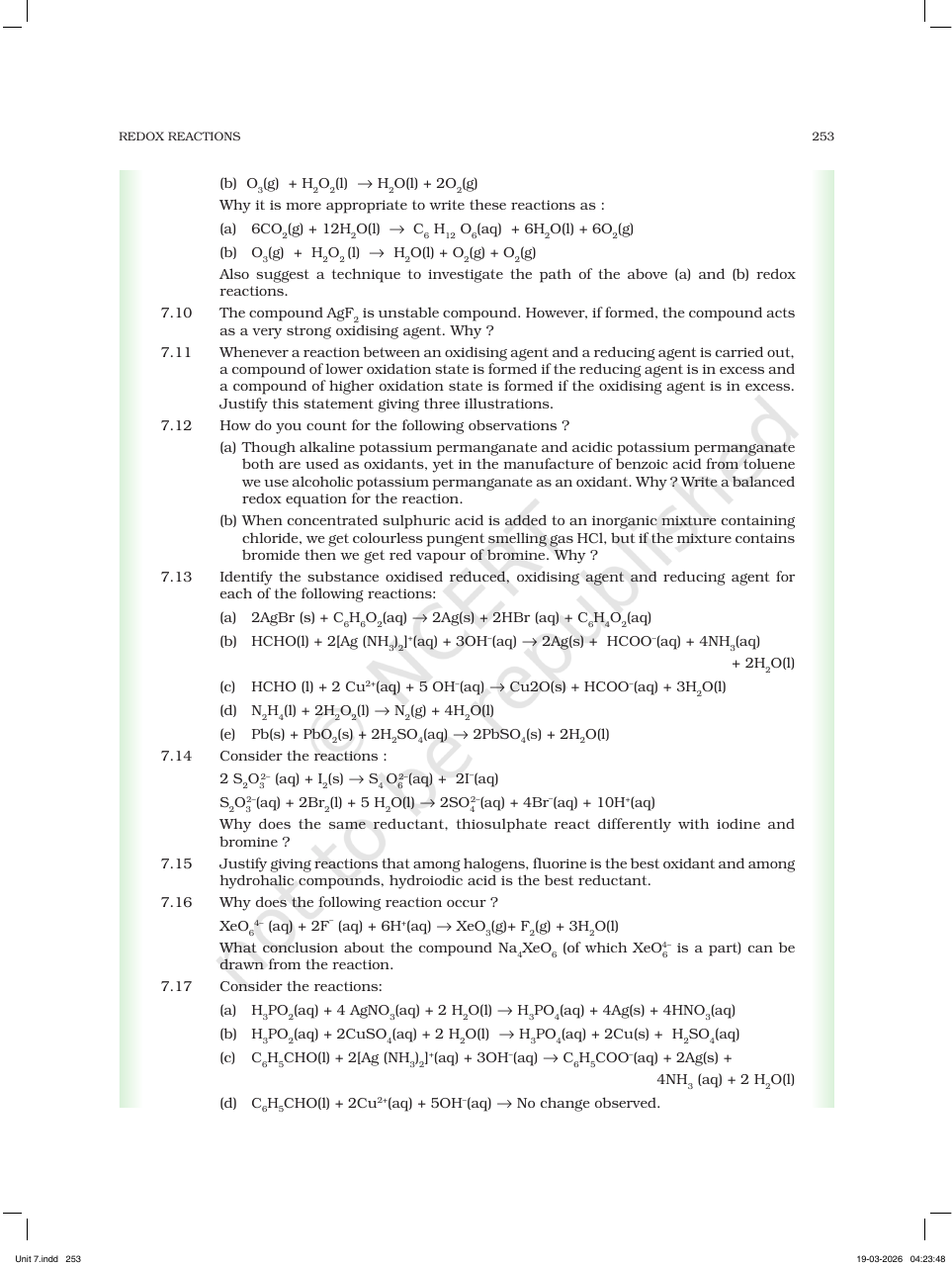 Page 19 of Redox Reactions