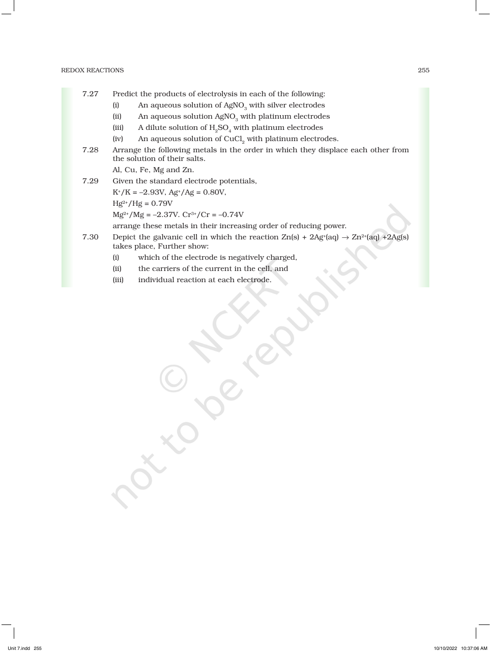 Page 21 of Redox Reactions