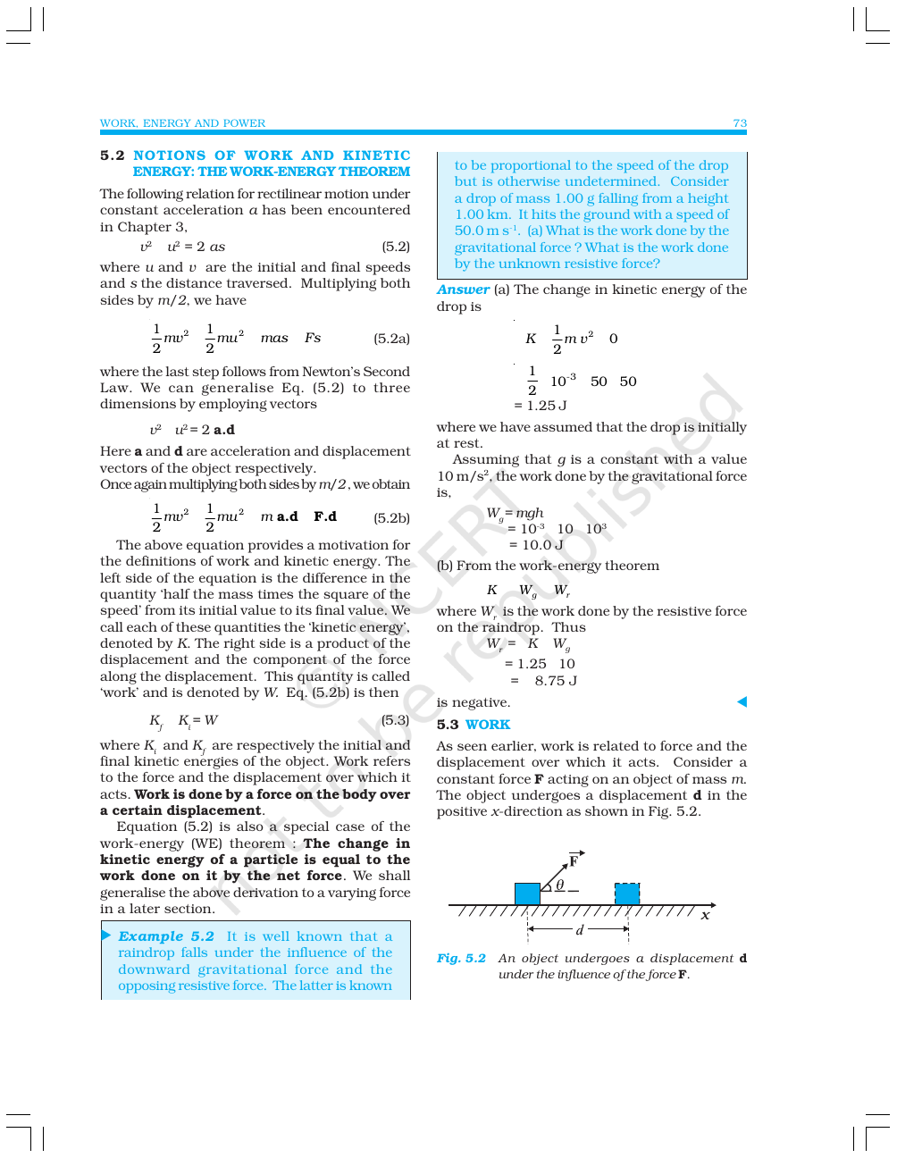 Page 3 of Work, Energy and Power