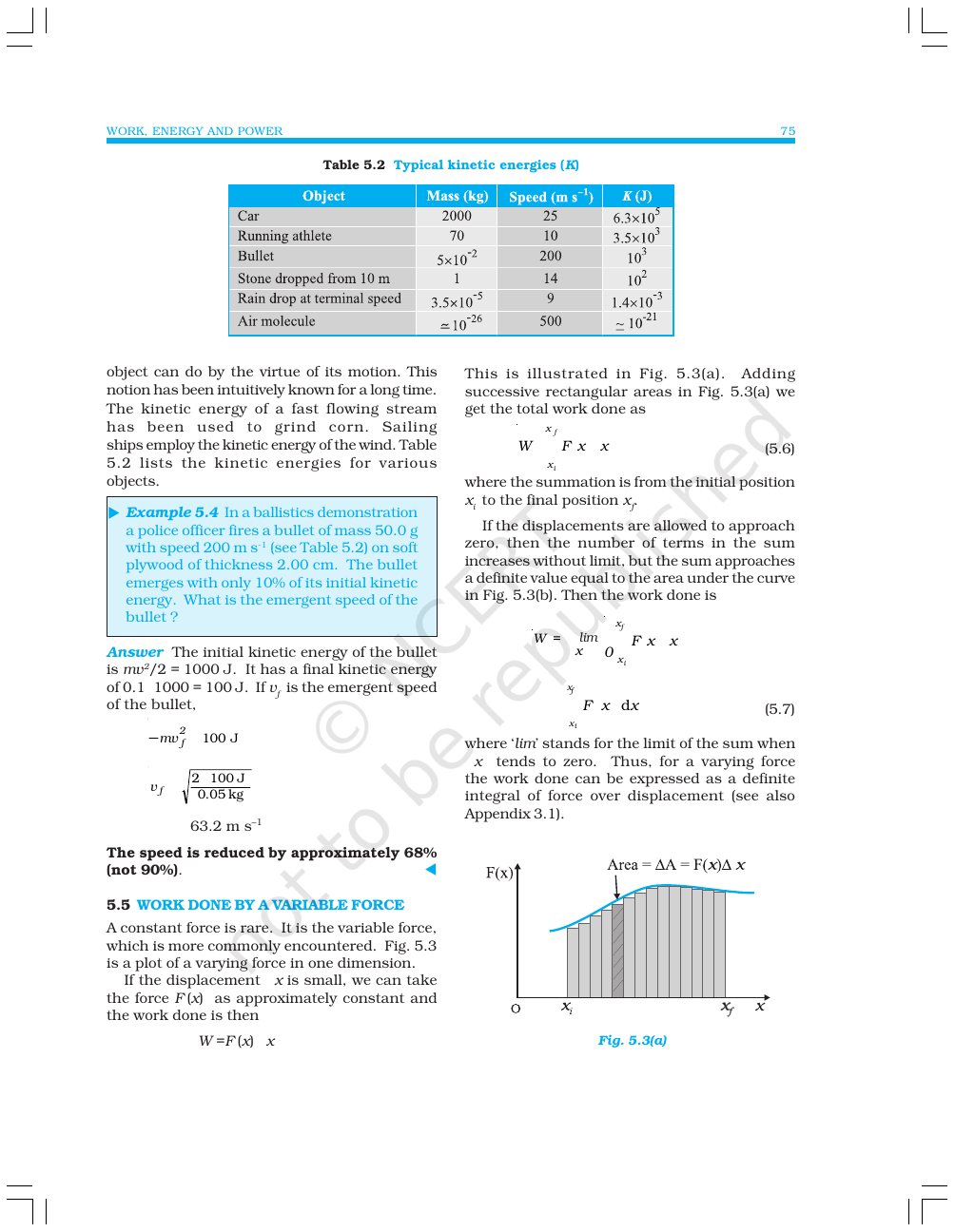 Page 5 of Work, Energy and Power