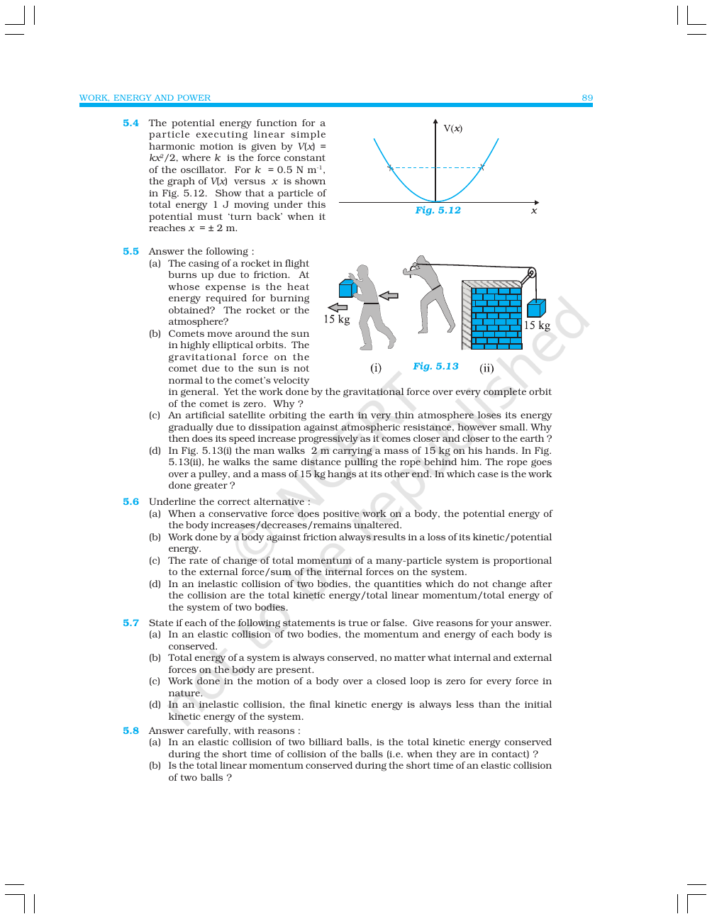 Page 19 of Work, Energy and Power