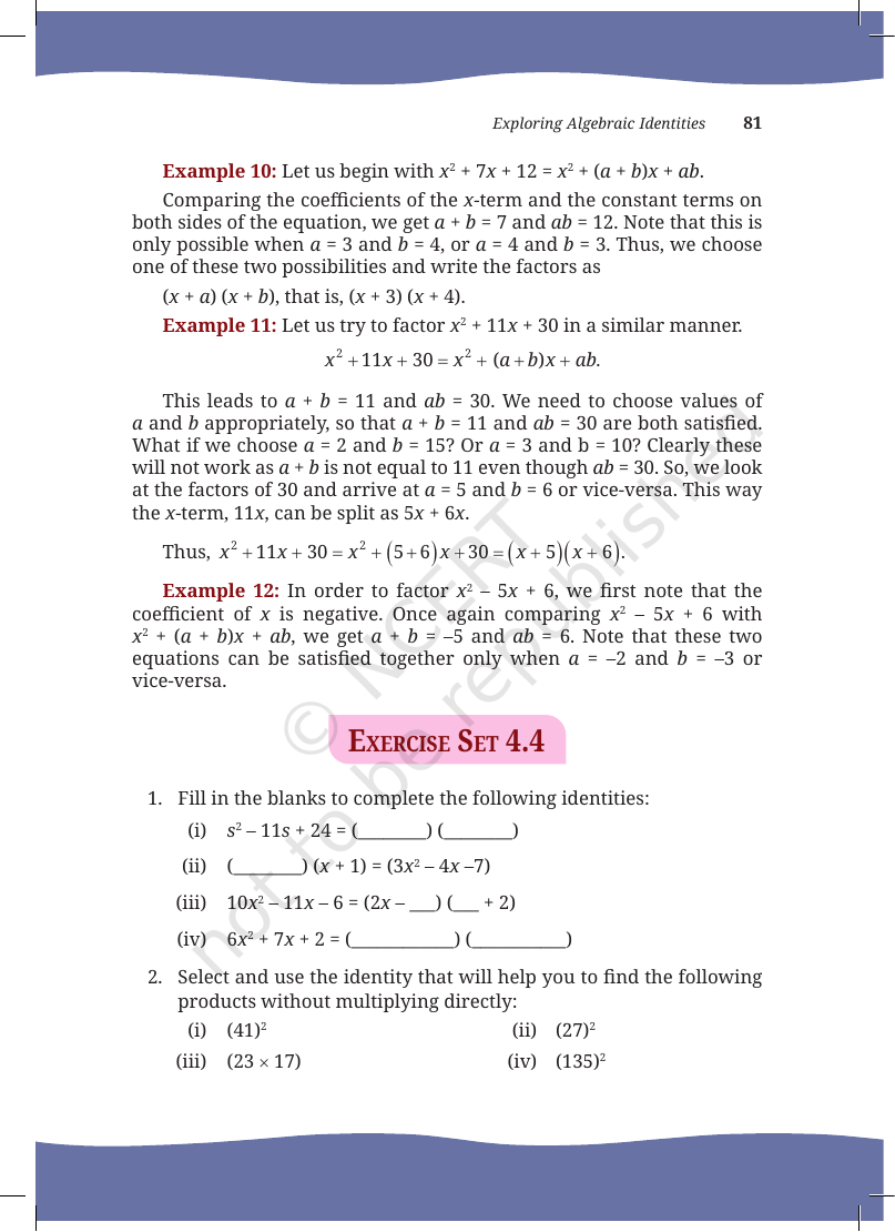 Page 14 of Linear Equations in Two Variables